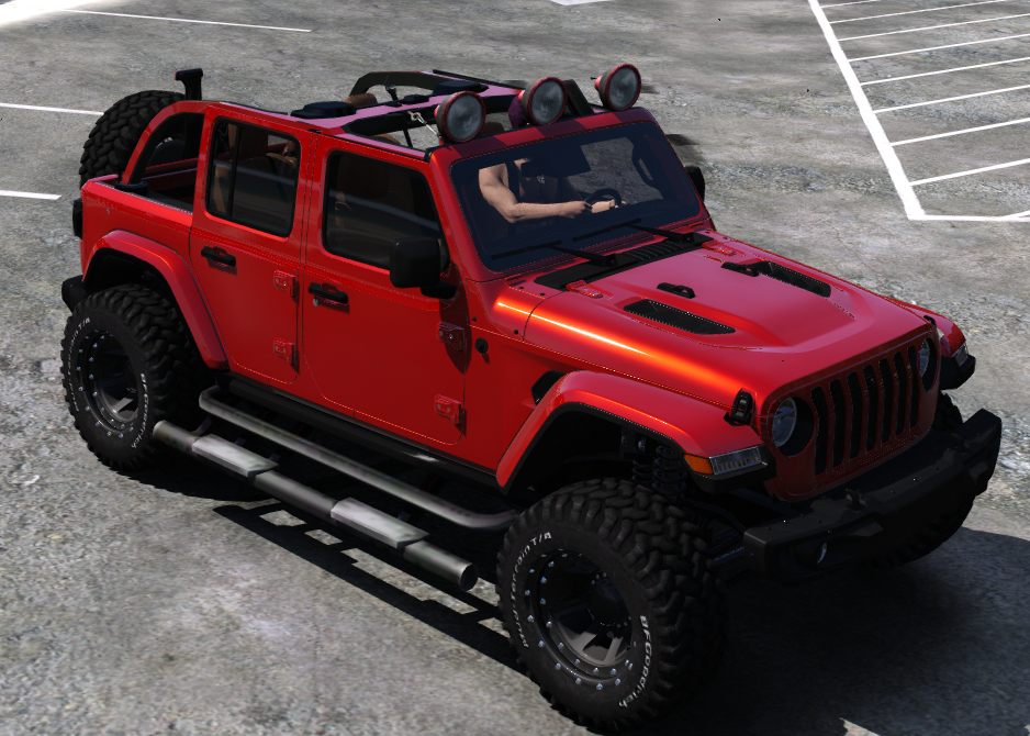 Jeep Wrangler 6 Ppl